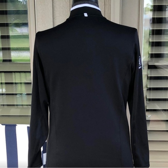 NIKE Golf Men's Black Dri-Fit 'The Players/TPC Sawgrass' Half Zip Pull Over - M - Picture 4 of 6
